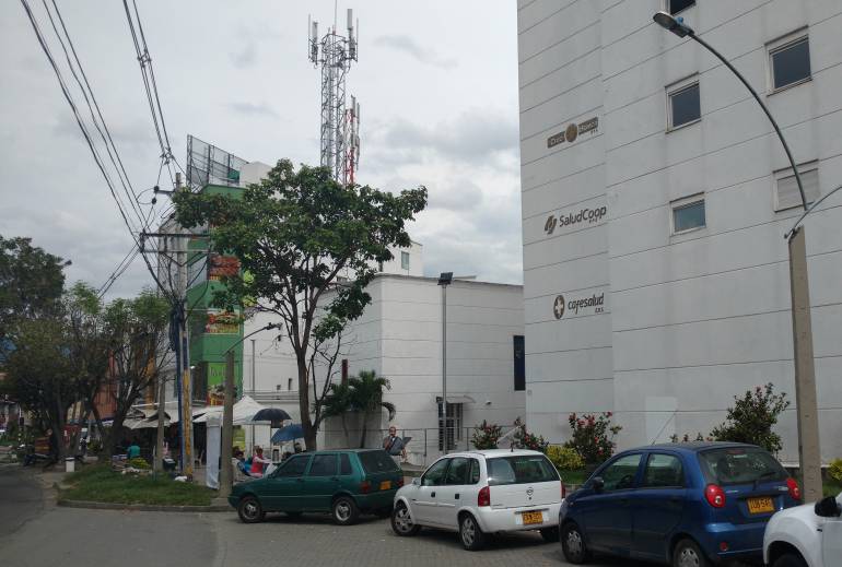 Sedes de Salucoop y Cafesalud en Medellín.