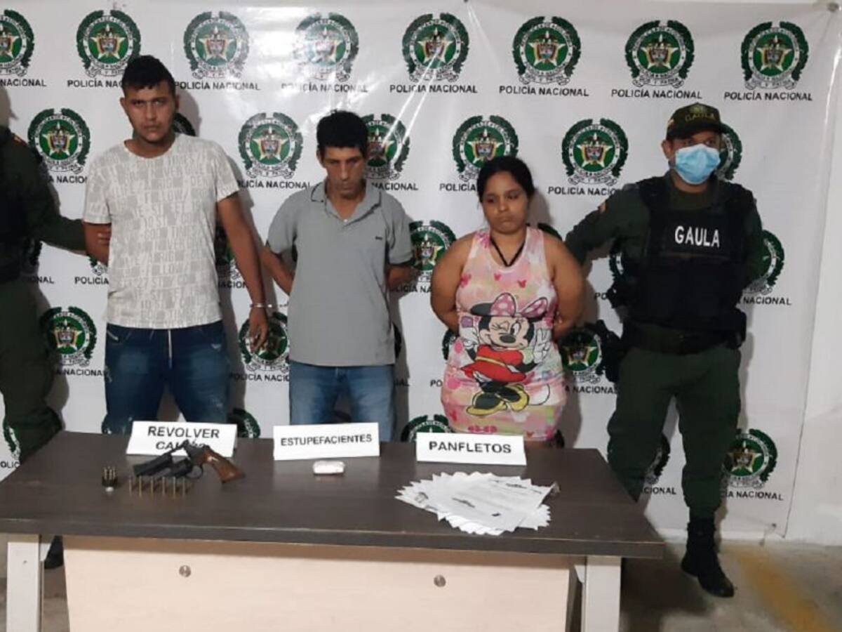 Capturan a cinco personas por extorsión a comerciantes en Barranquilla
