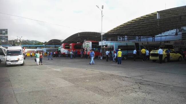 Terminal de transporte de Cúcuta.