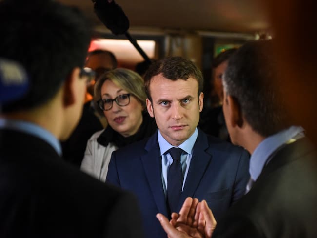 El presidente francés, Emmanuel Macron. 
(Foto: Michael Robinson Chavez/The Washington Post via Getty Images)