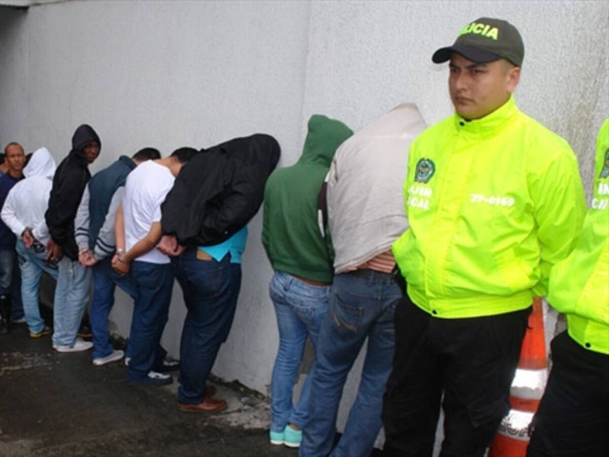 Seis ‘apartamenteros’ de Bogotá fueron capturados en Duitama, Boyacá