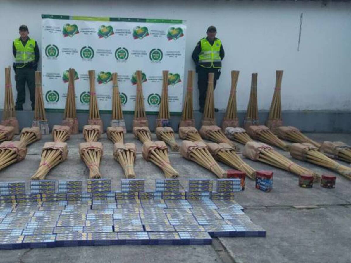 Incautaron 560 kilos de pólvora en Guateque, Boyacá