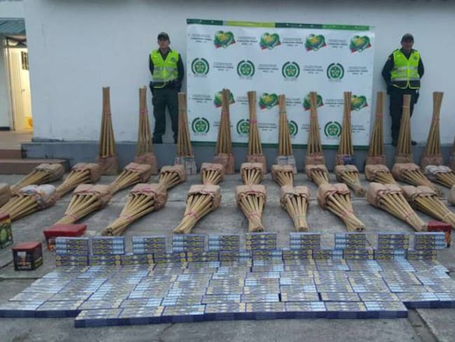Incautaron 560 kilos de pólvora en Guateque, Boyacá