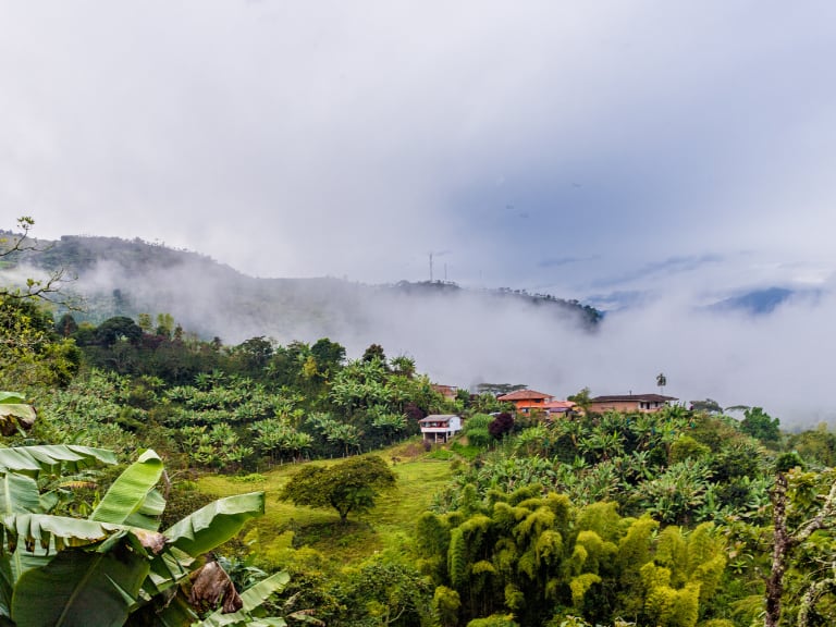 Municipio de Colombia con niebla. (Foto: Getty Images)