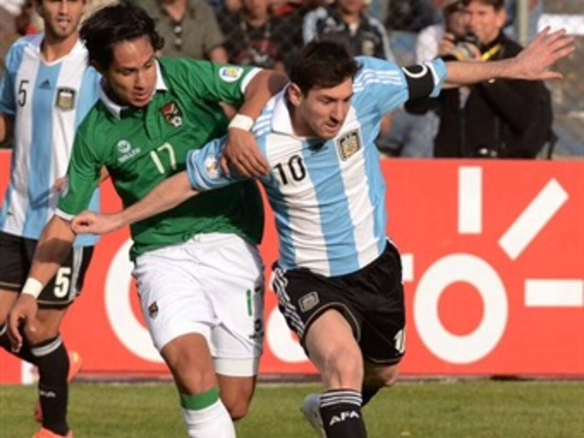 Bolivia y Argentina empataron 1-1 en La Paz