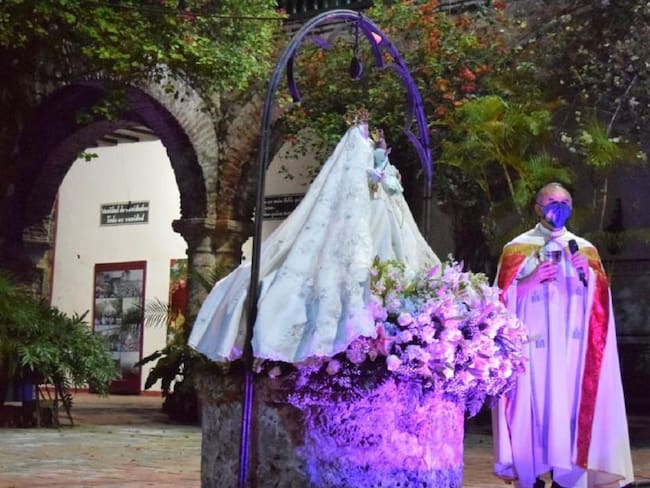 Virgen de la Candelaria del Cerro de La Popa en Cartagena