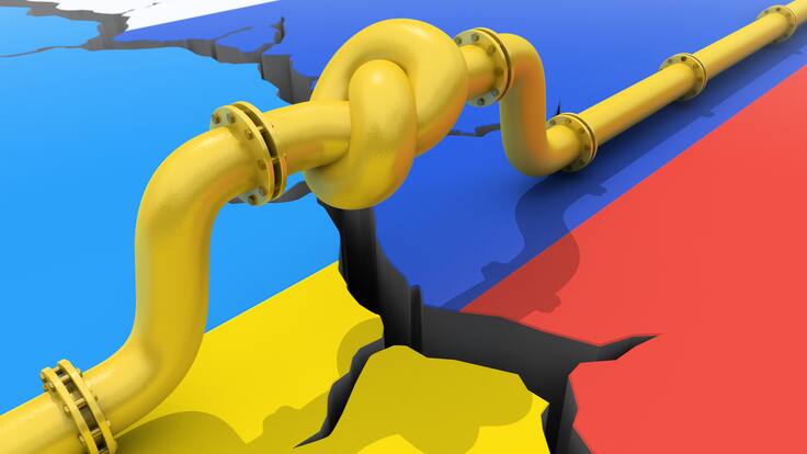 Ucrania cortó suministro de gas ruso en medio del invierno: así afectará a Europa