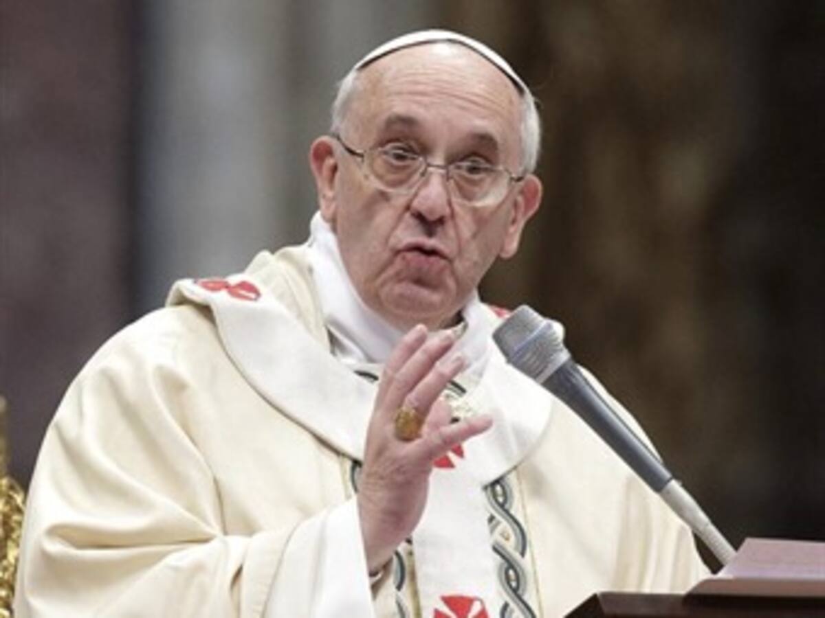 Papa Francisco afirma que el amor verdadero no es el de telenovelas