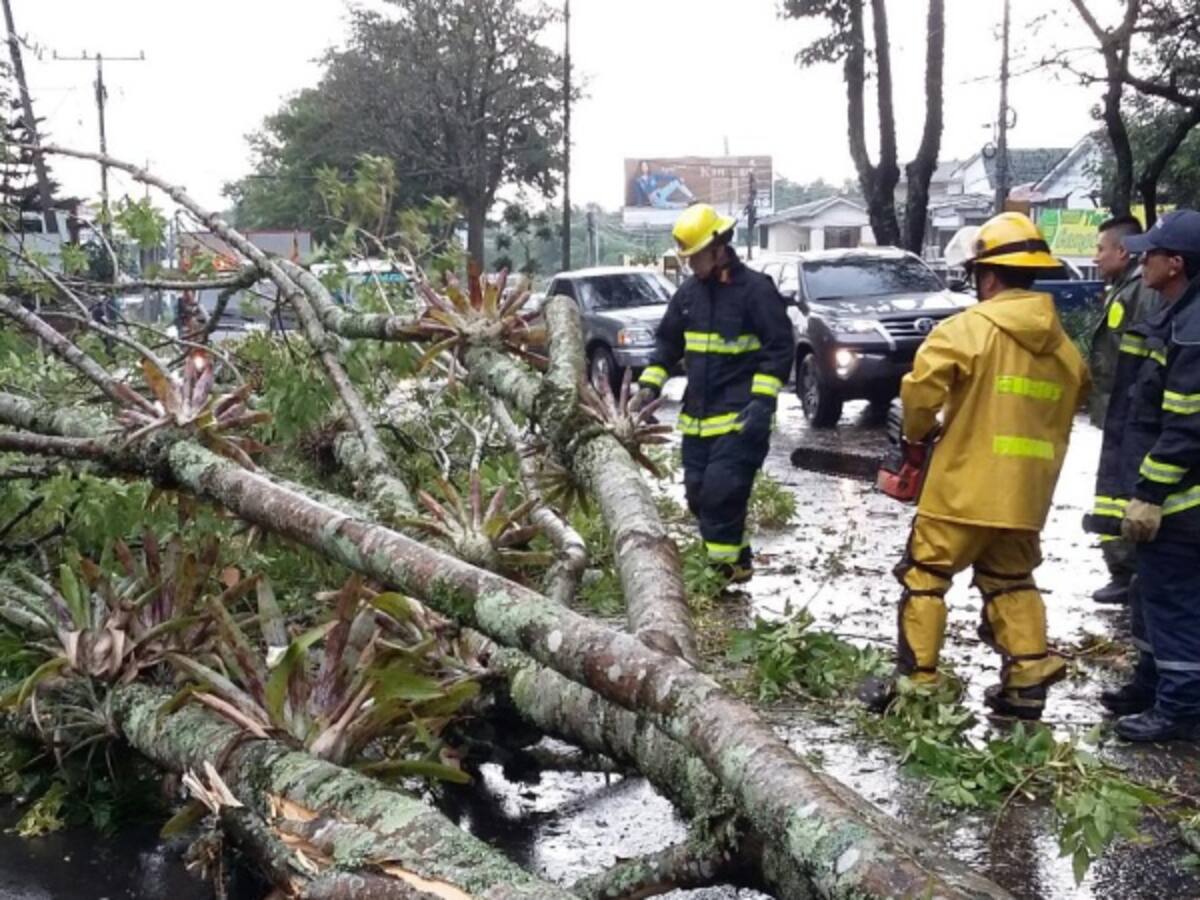 Ventiscas y granizo produjeron emergencia en Popayán