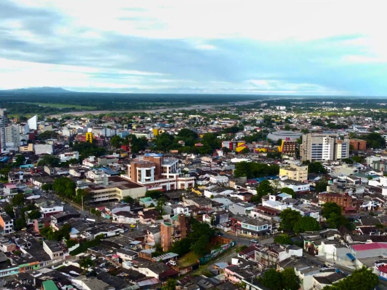 Imagen de sobrevuelo por Villavicencio (Getty Images)