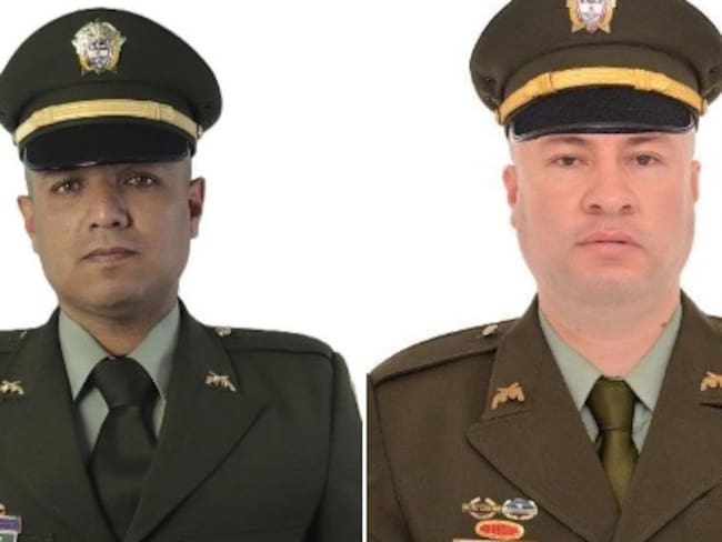 Los policías muertos en el atentado al oriente de Cali son los subtenientes Jorge Leonardo Gómez Ochoa y Robert Steven Melo Londoño.