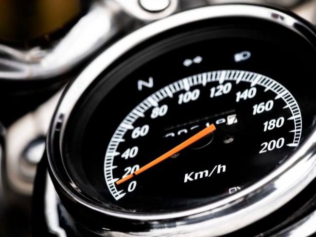 Kilometraje de una moto