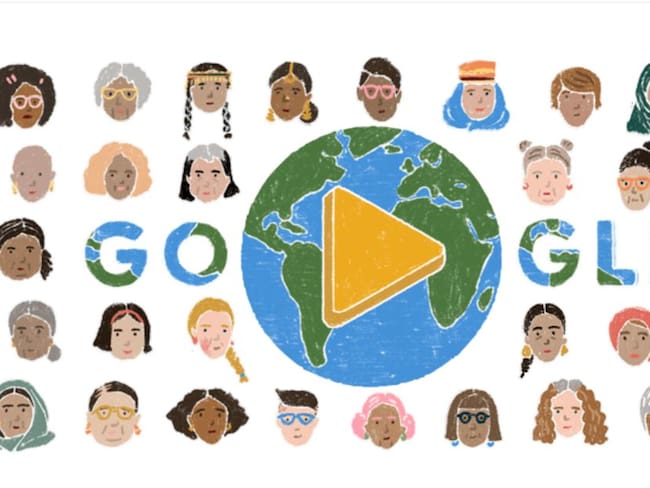 El doodle de Google rinde homenaje a las mujeres