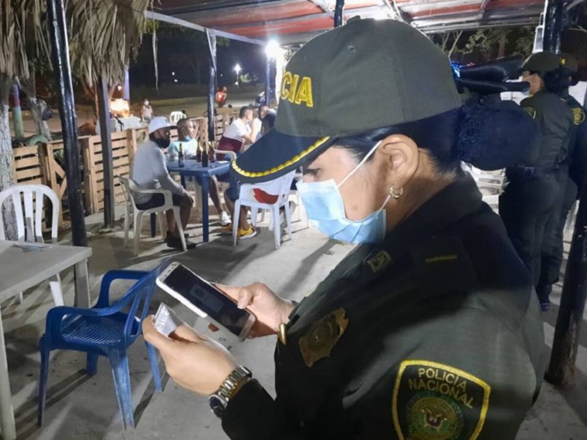 Policía aplicó 53 comparendos durante el fin de semana en Bolívar