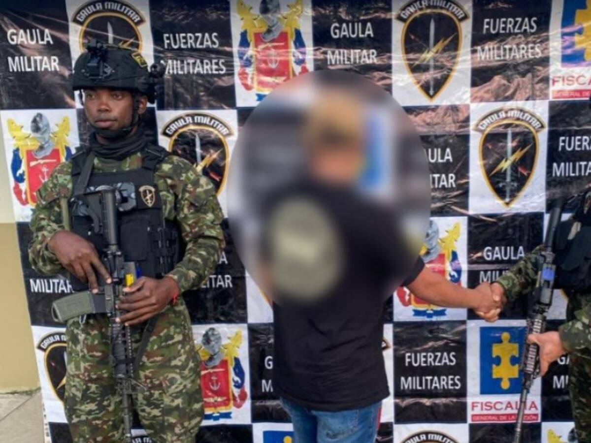 Cabecilla financiero del frente Ismael Ruiz se entregó al Ejército en el Tolima