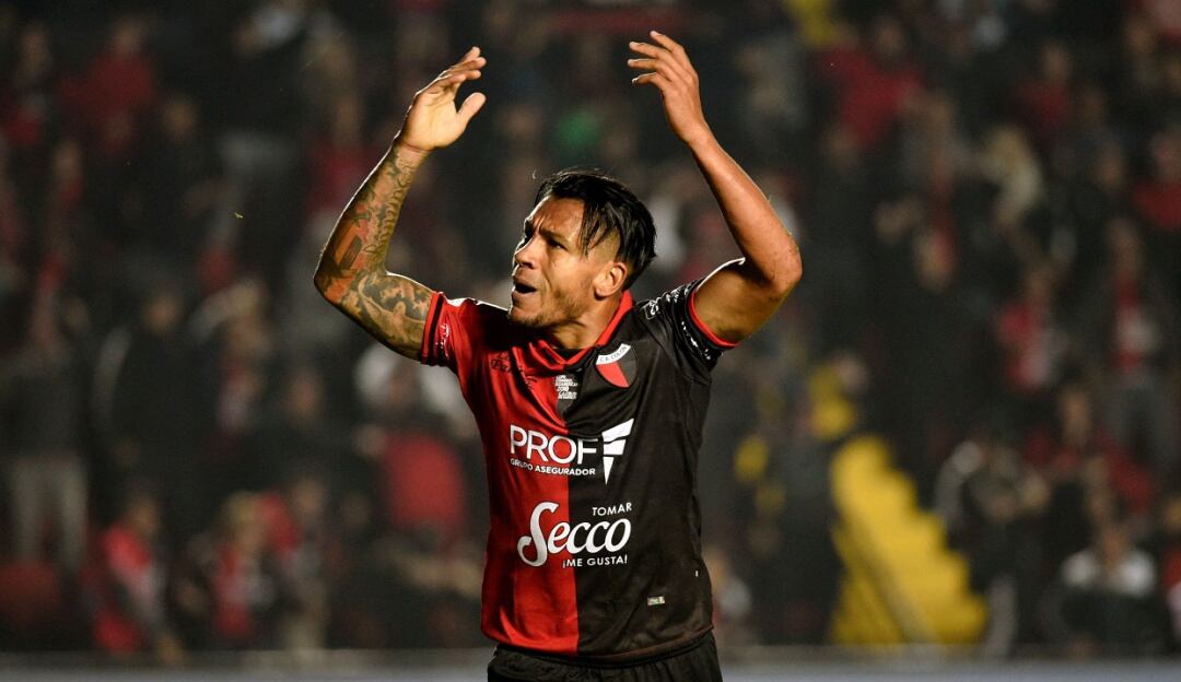 Wilson Morelo, delantero colombiano de Colón de Santa Fe.