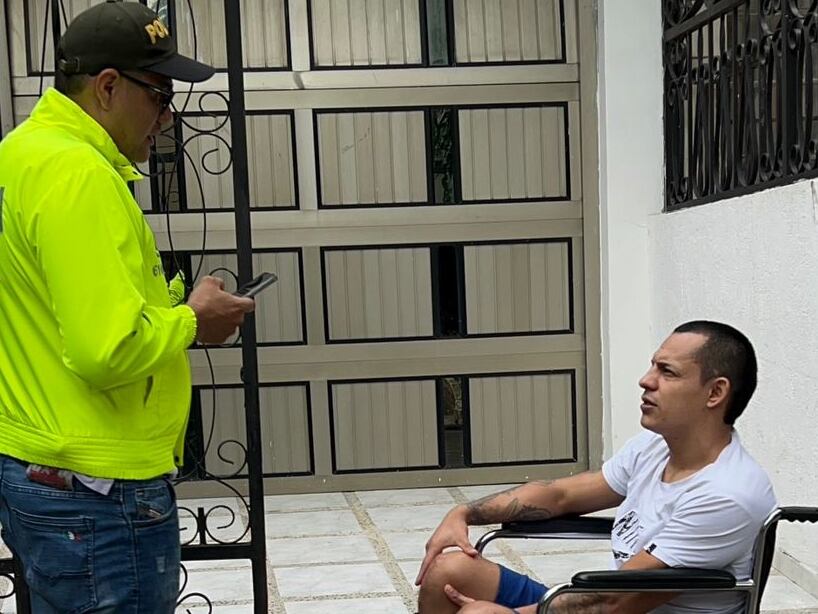 Capturado terrorista del ELN que se ocultaba herido en un ancianato en Cali - Policía Valle