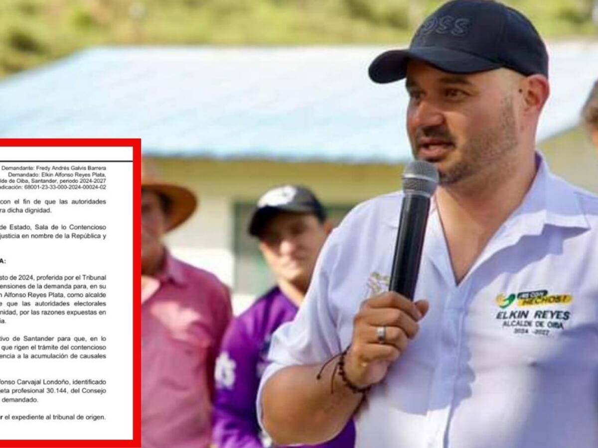 Cae el primer alcalde de Santander, Oiba se va a elecciones atípicas