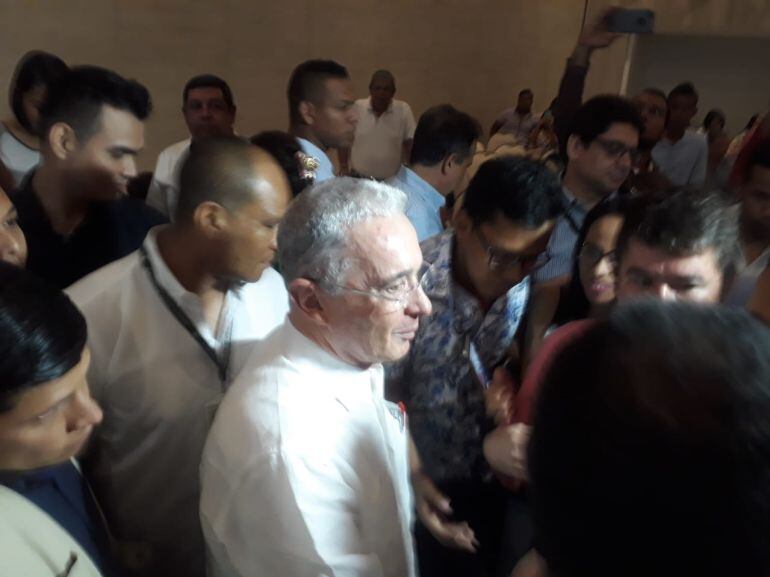 Senador Alvaro Uribe.