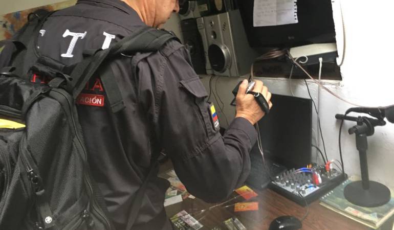 Operativos de la Agencia Nacional del Espectro contra emisoras ilegales en Caldas