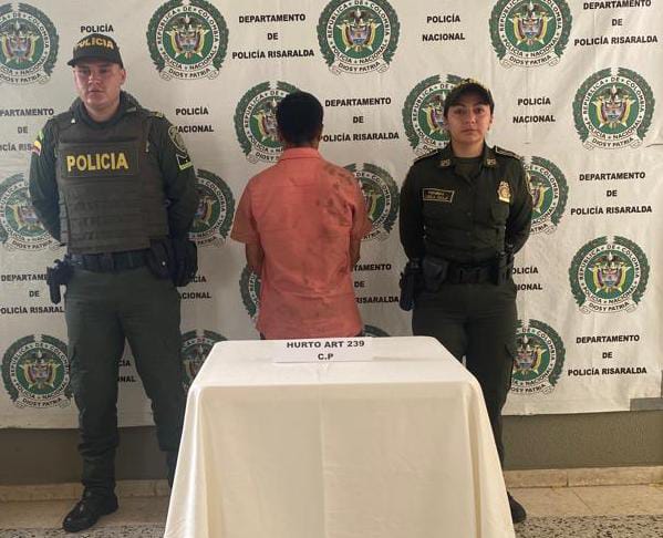 Capturado por el presunto hurto de café de exportación - Policía de Risaralda