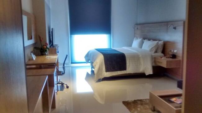 Una de las habitaciones del Hotel GHL Collection Barranquilla