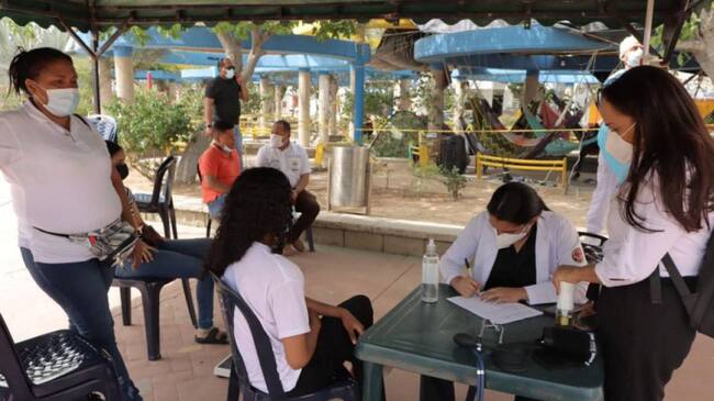 Huelga de hambre de jóvenes en La Guajira.