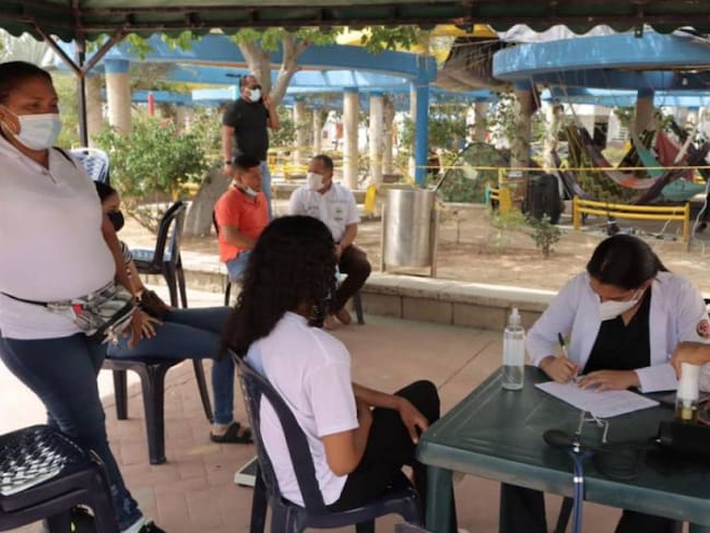 Huelga de hambre de jóvenes en La Guajira.