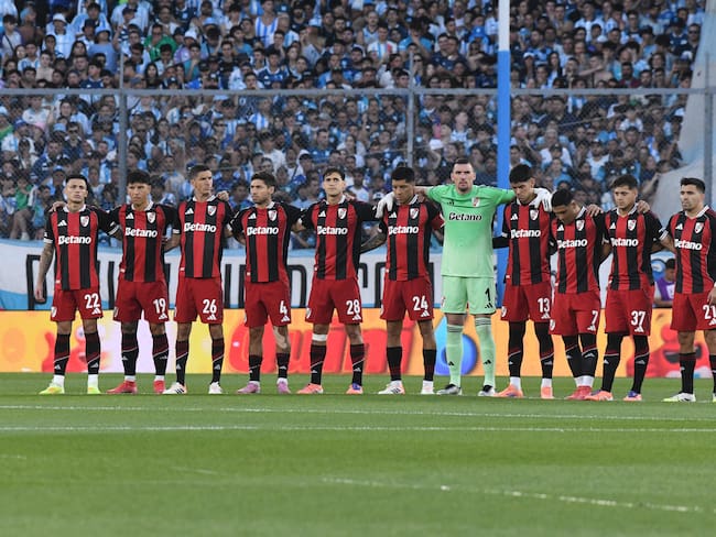 River Plate en la previa de su último partido del año frente a Racing. (Photo by Federico Peretti/NurPhoto via Getty Images)