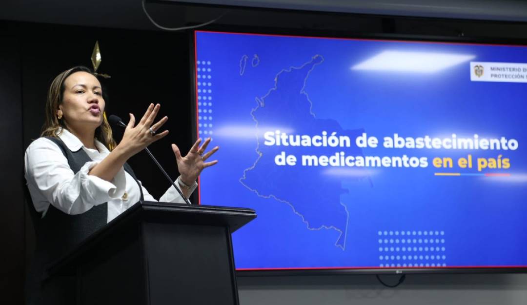 Carolina Corcho, ministra de Salud. Foto: MinSalud. 