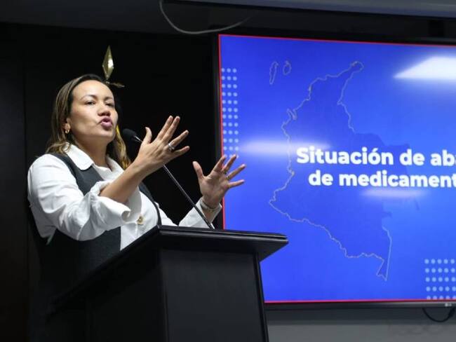Carolina Corcho, ministra de Salud. Foto: MinSalud. 