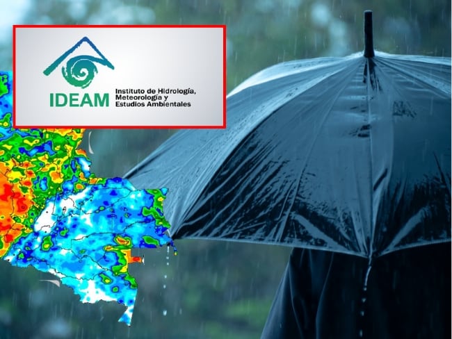 Nuevo pronóstico del IDEAM durante el 19 y 20 de septiembre:  regiones que tendrán excesos de lluvia