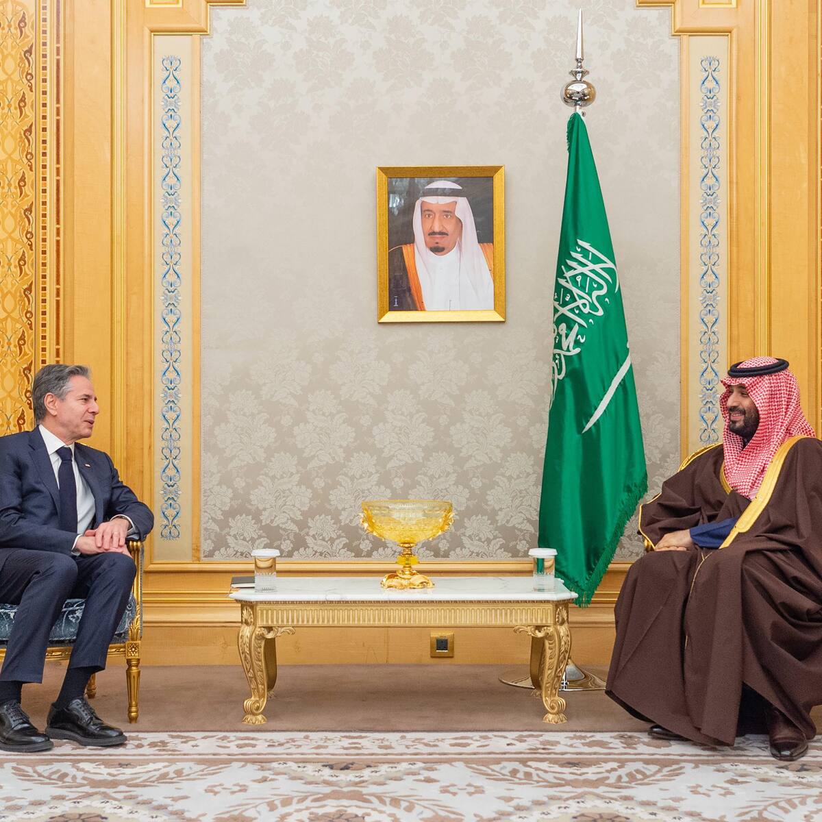 Blinken llega a A.Saudí en su gira de esfuerzos diplomáticos para afianzar tregua en Gaza