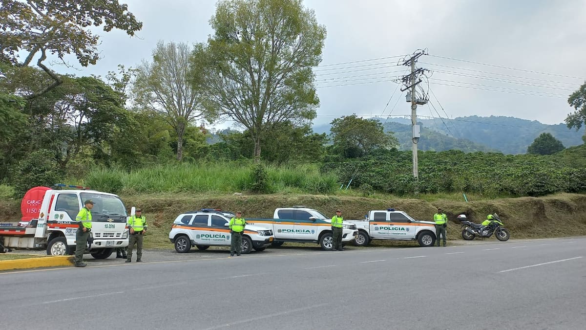 Intendente jefe Carlos Andrés Marín Buitrago de la policía de carreteras