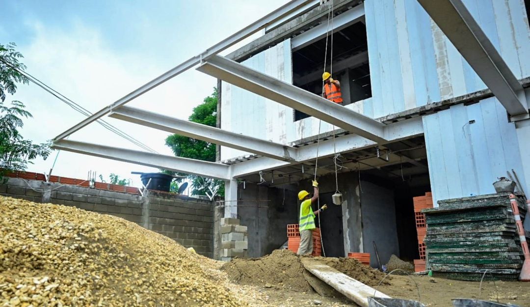 El centro de salud de Barú va en un 74% de avance, y se espera estar listo a final de octubre aproximadamente
