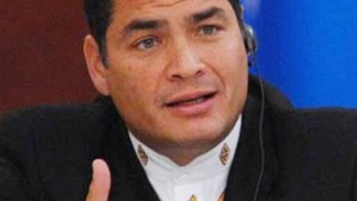 Correa se refirió a la ayuda de la CIA en el conflicto colombiano