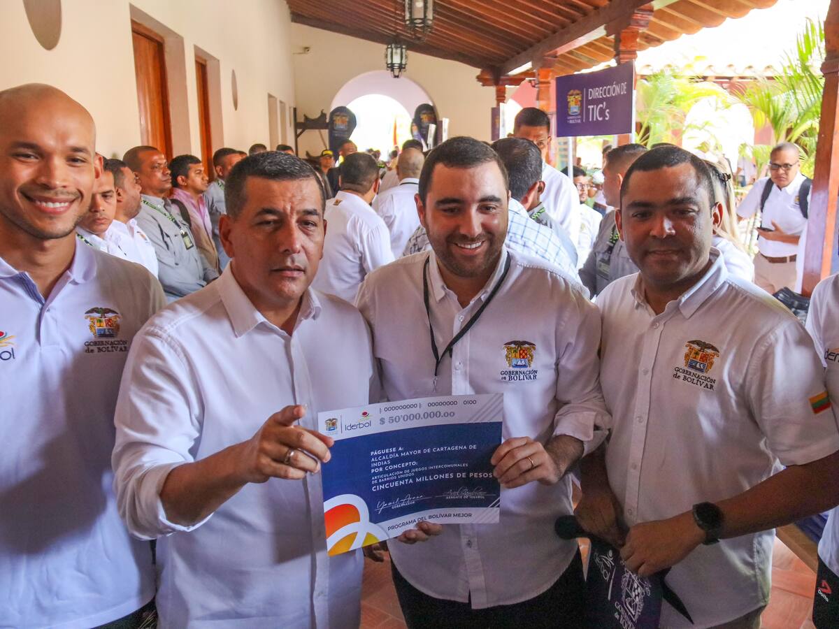 Gobernación entregó $50 millones para impulsar los Juegos Intercomunales de Barrios Unidos