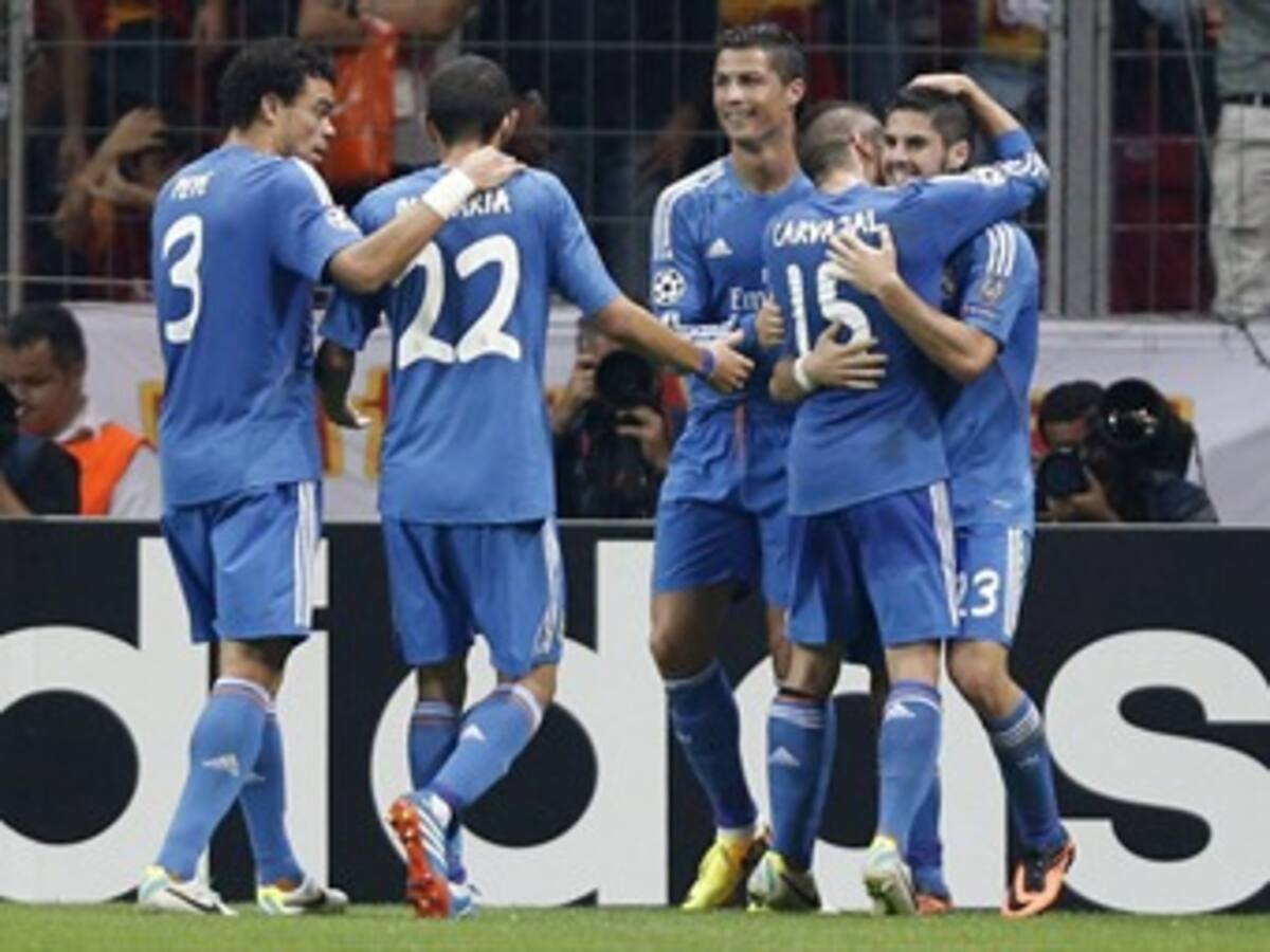 Real Madrid se estrena con goleada en la Liga de Campeones 2013-14