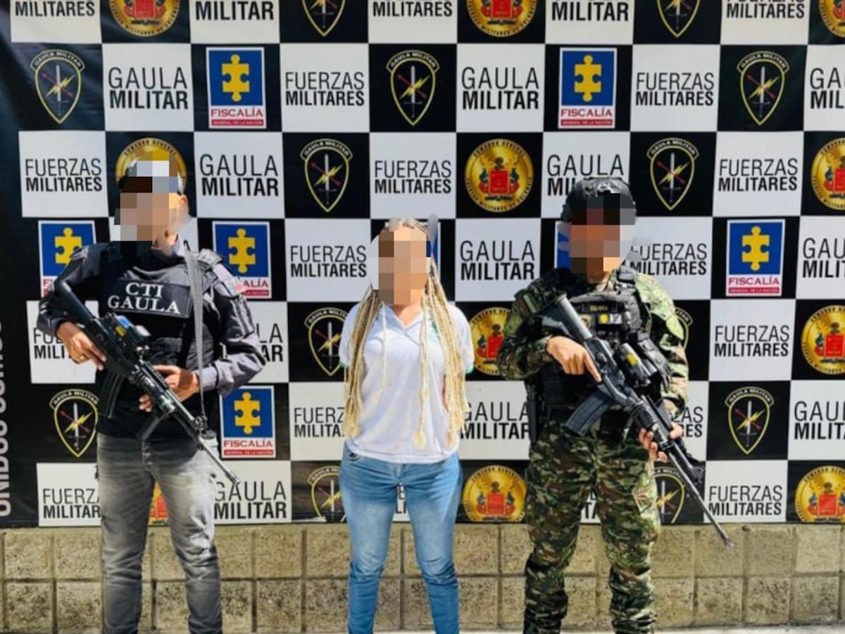 Capturada cabecilla financiera del EGC que habría participado en el plan pistola en Antioquia