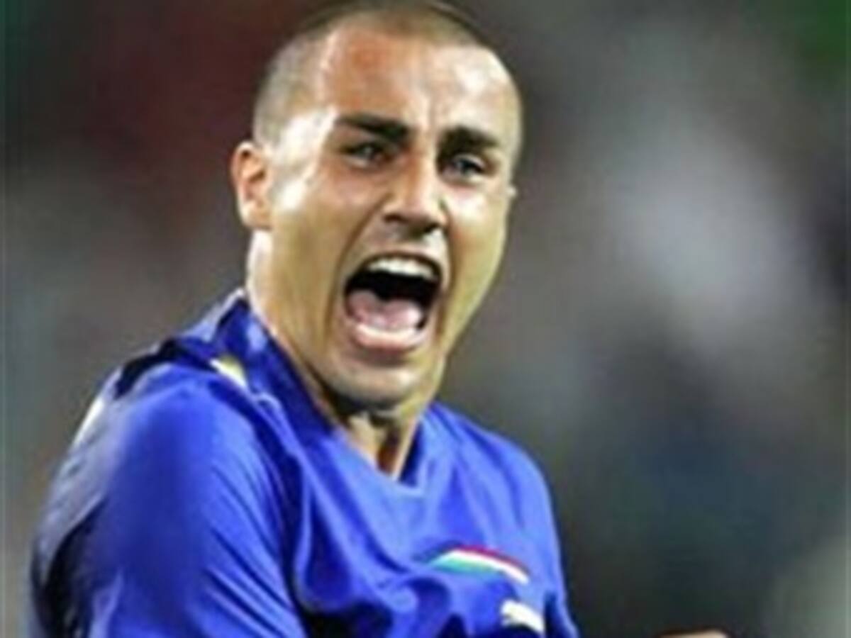 España es favorita al título para Cannavaro