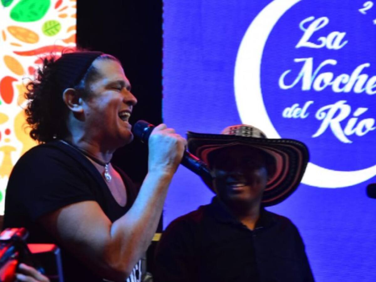 Carlos Vives fue la sorpresa en La Noche del Río