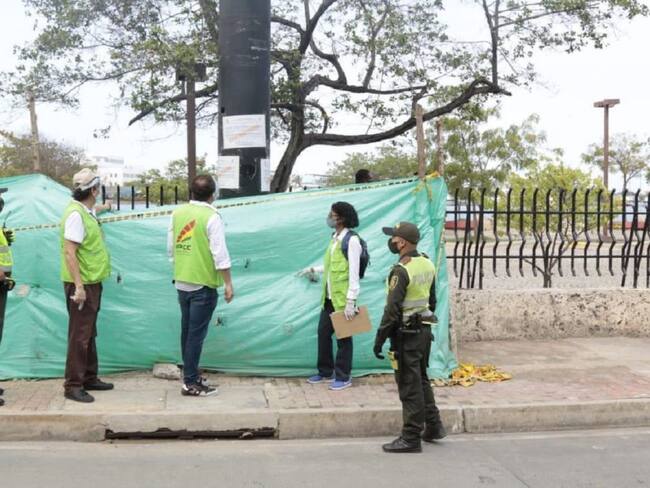 IPCC suspende instalación de antena en la calle del Arsenal en Cartagena