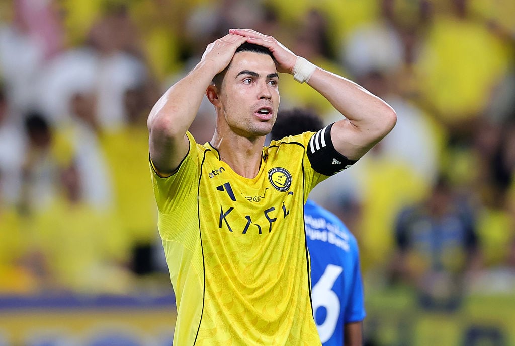 Insólito error por el que Cristiano Ronaldo no se consagró campeón de Arabia Saudita con Al-Nassr. (Photo by Abdullah Ahmed/Getty Images)