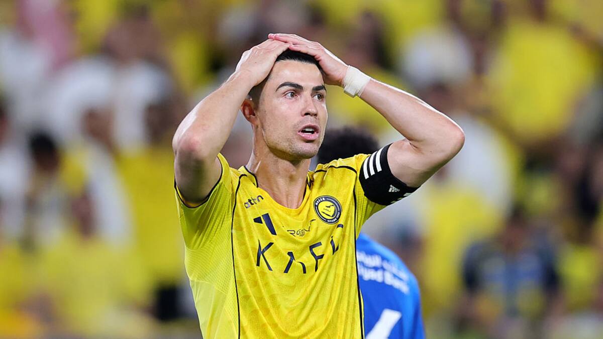 Insólito error por el que Cristiano Ronaldo no se consagró campeón de Arabia Saudita con Al-Nassr