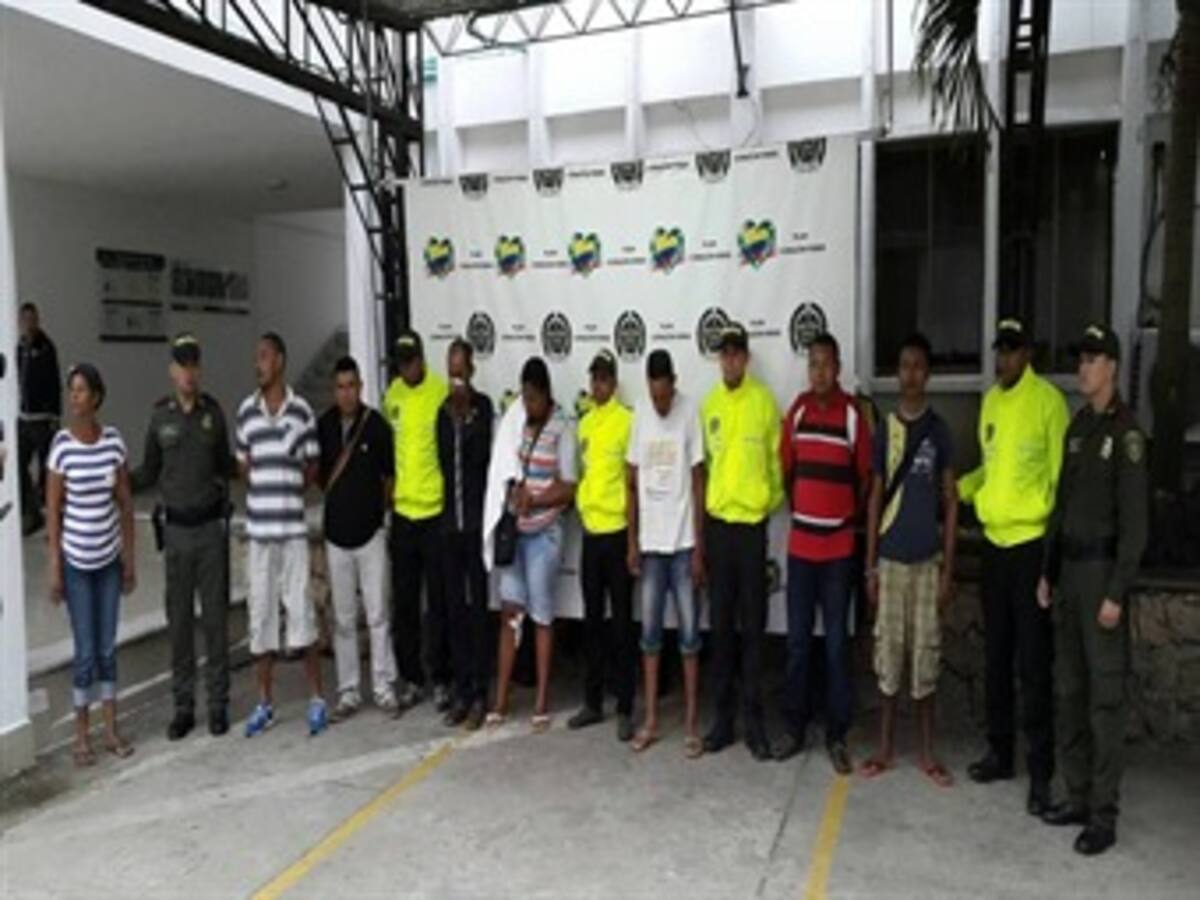 Capturados en Sucre ocho presuntos miembros del Clan Úsuga