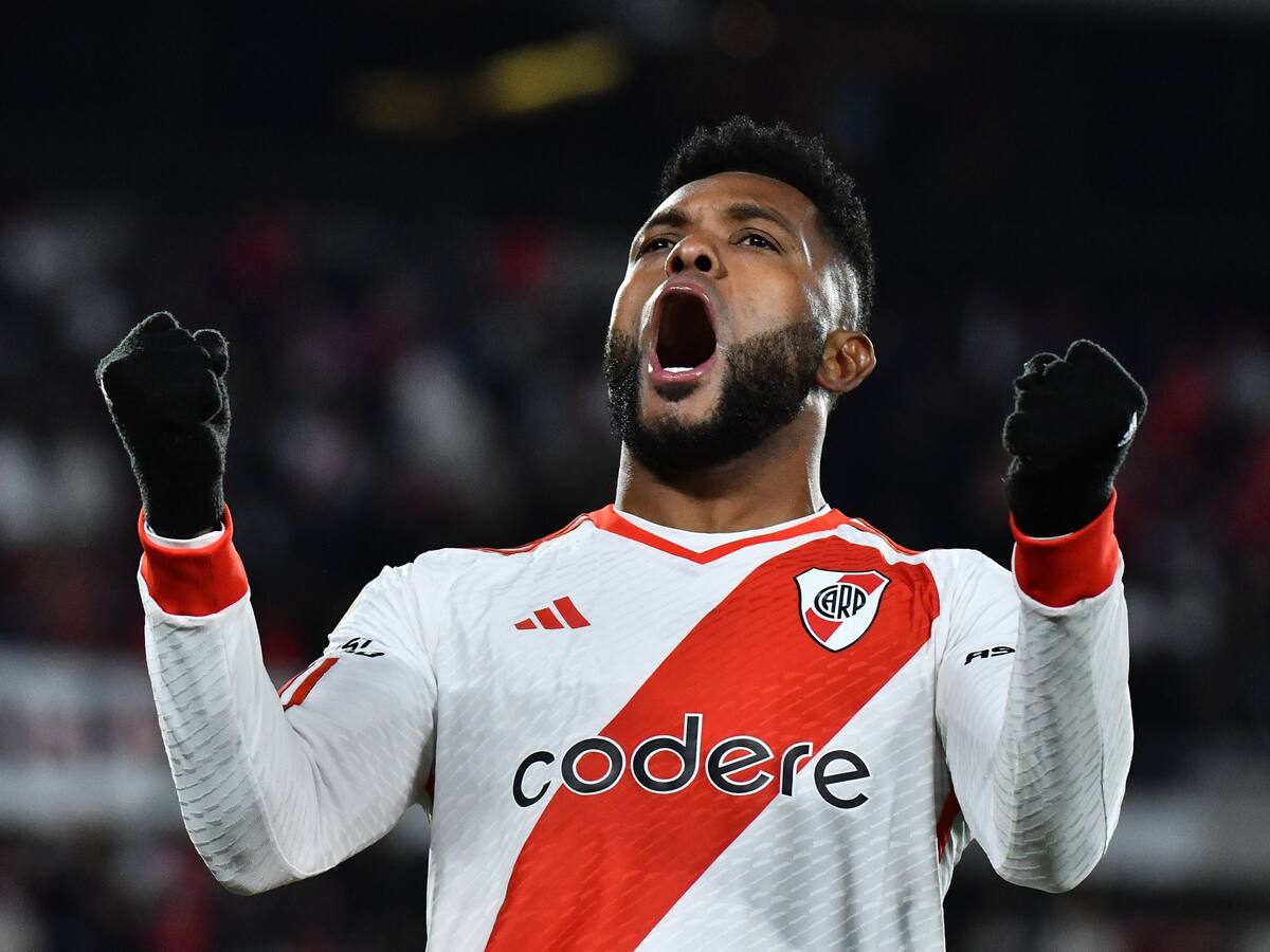 Borja marcó triplete con River, antes de unirse a la Selección Colombia: vea los goles