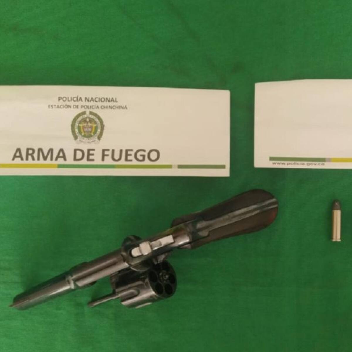 Más de 200 armas de fuego han sido incautadas en Caldas