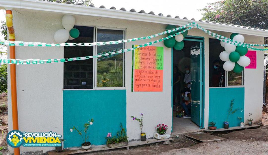 Vivienda entregada en Caldas