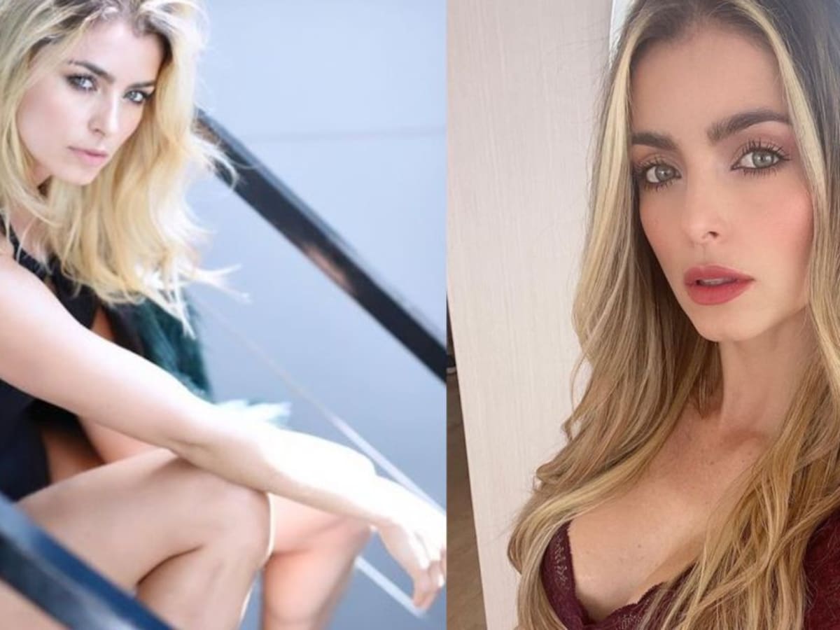 “Los ángeles sí existen”: Cristina Hurtado posando en lencería negra