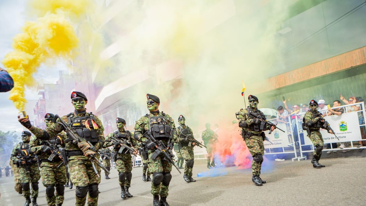 Todo listo en Neiva para el desfile militar del 20 de Julio